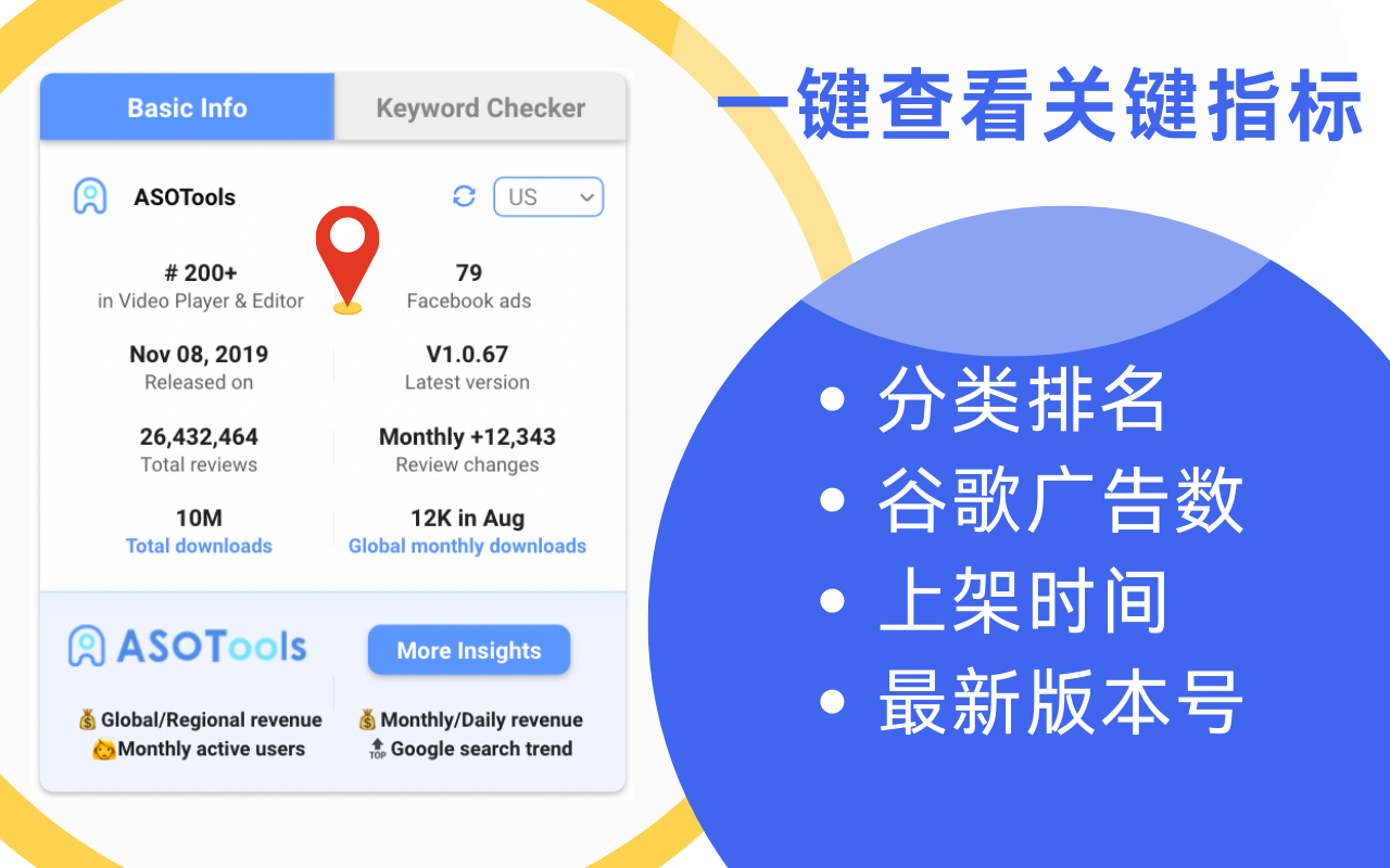 ASO谷歌商店工具软件截图