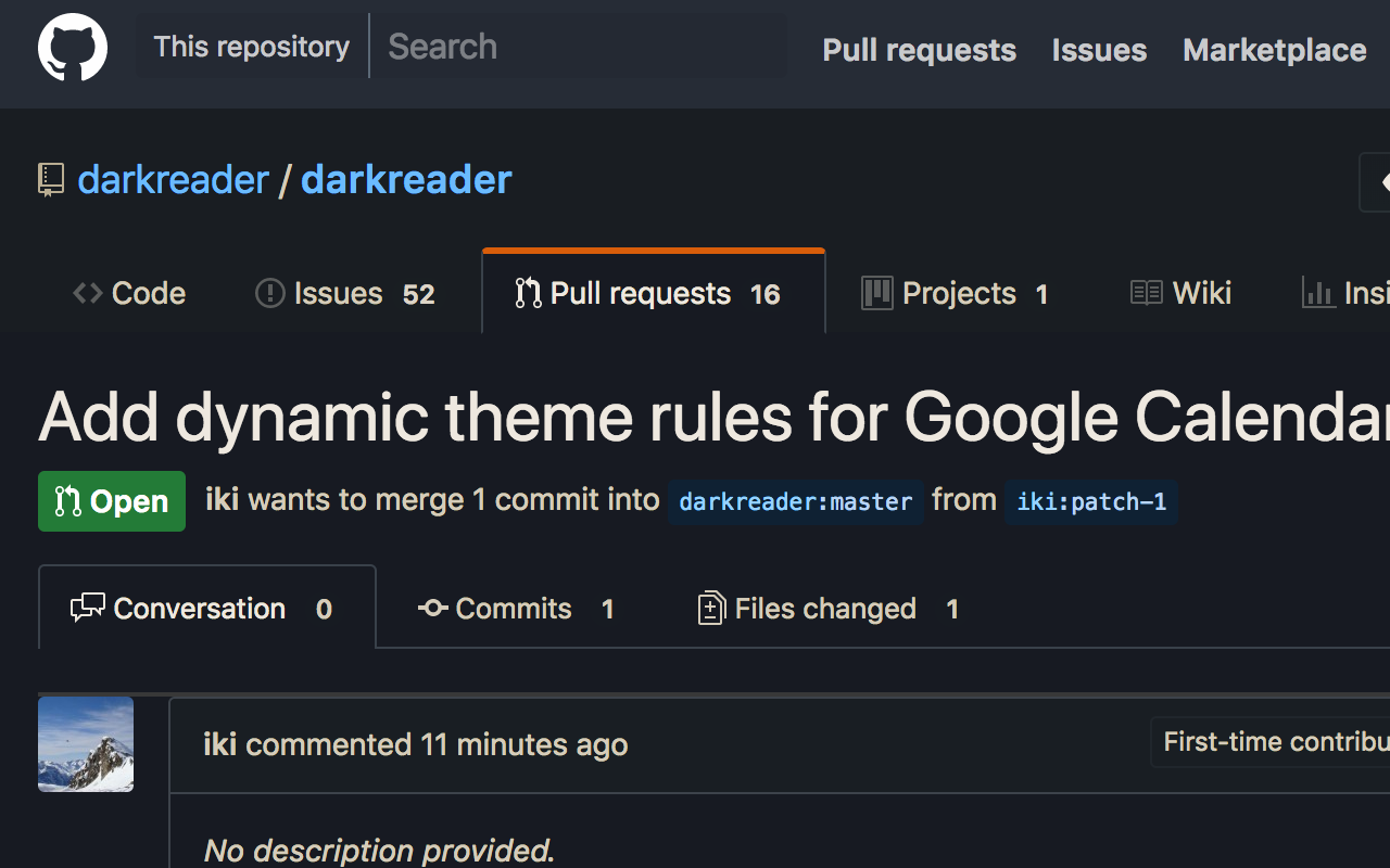 Dark Reader 护眼模式软件截图
