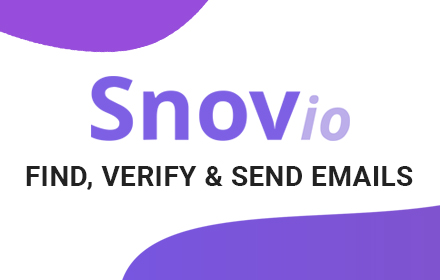 Snovio Email Finder 邮箱地址查找工具插件