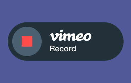 Vimeo Record 网页视频录制插件