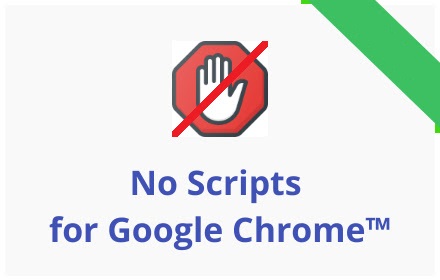No Scripts for Google Chrome™插件
