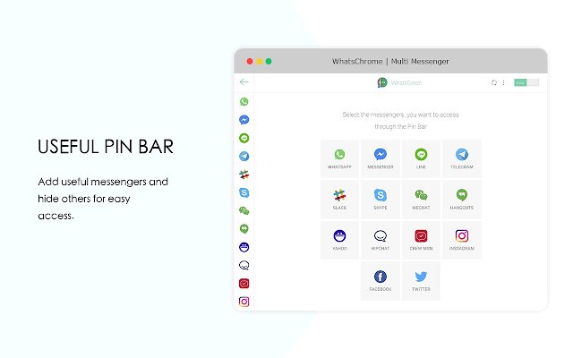 WhatsGreen 多信使软件截图