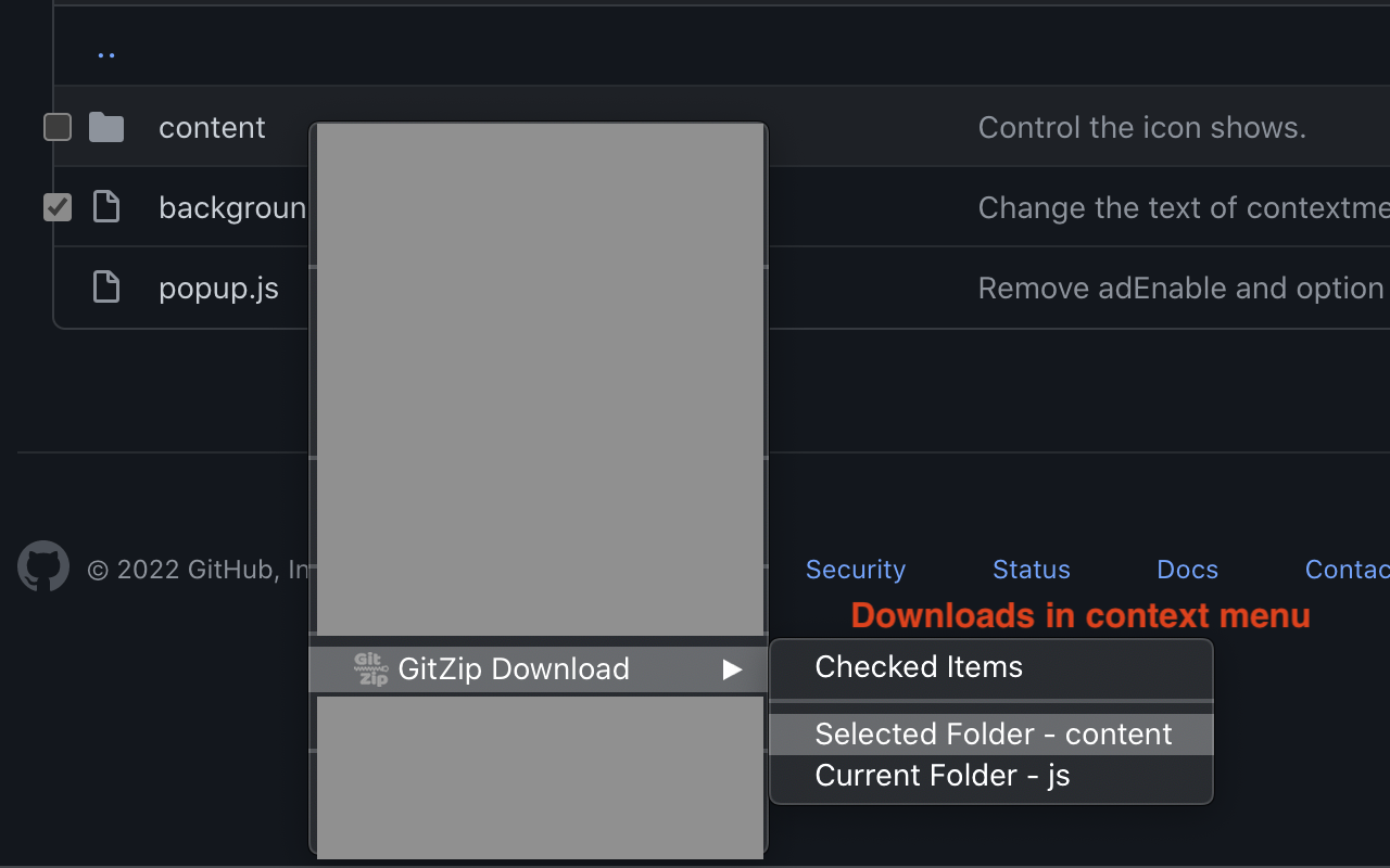 GitZip for github软件截图
