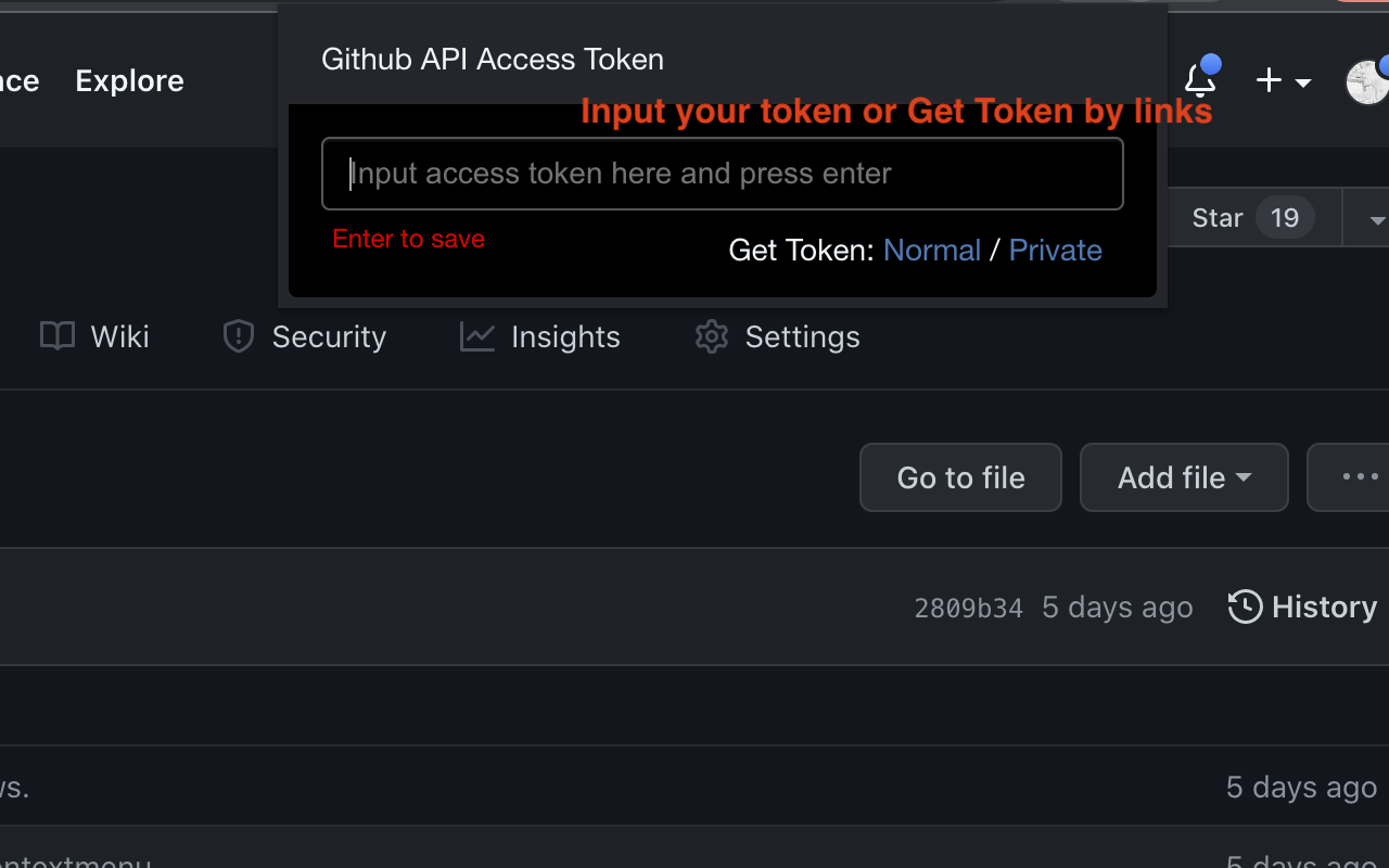 GitZip for github软件截图