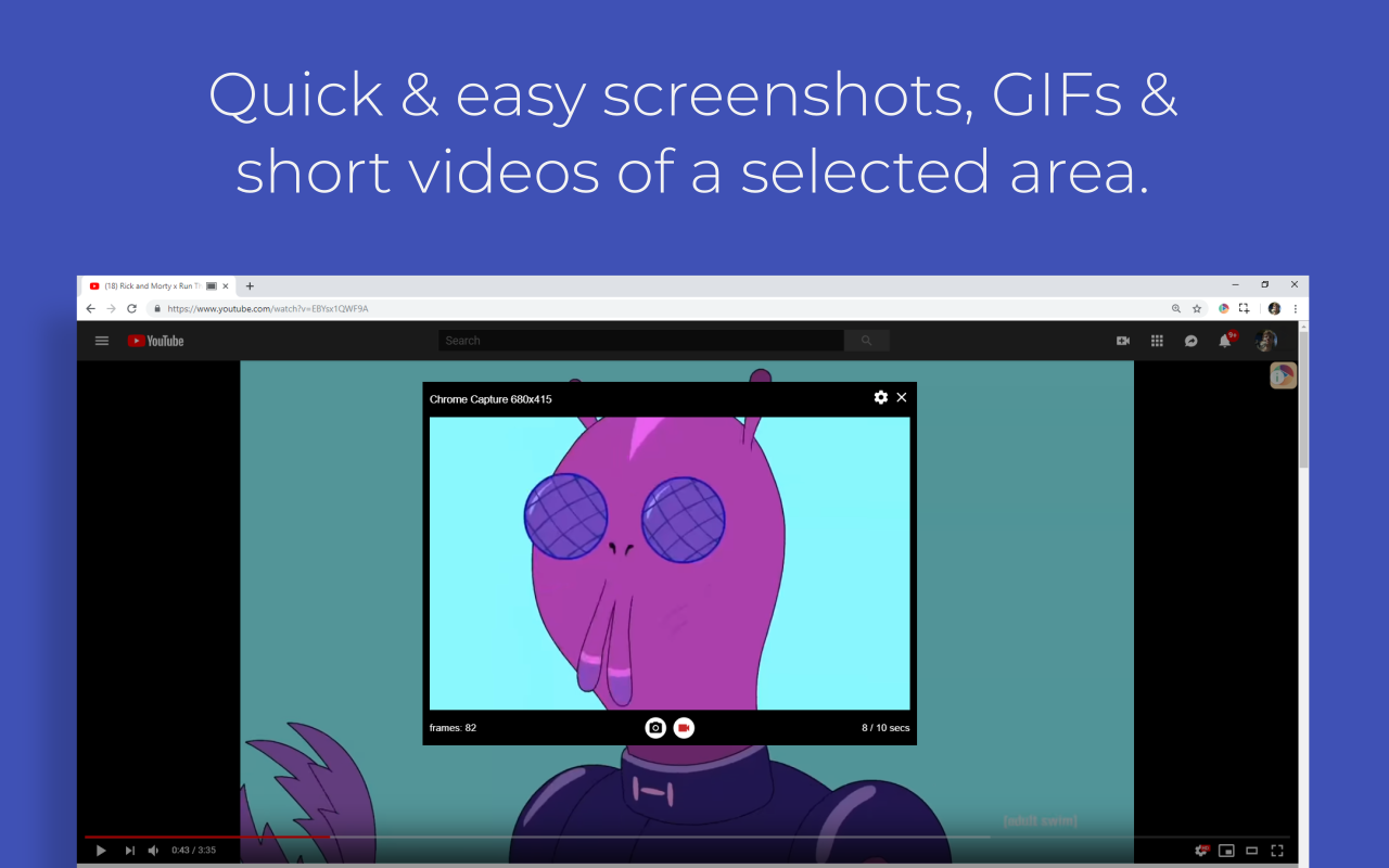ChromeCapture 截图和录制gif软件截图