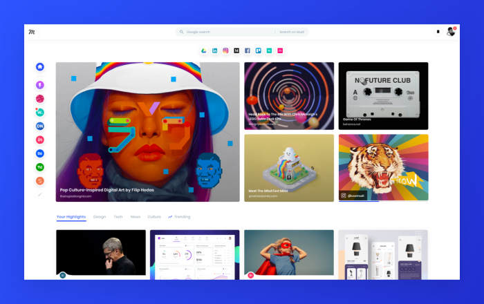 Muzli 2 灵感软件截图