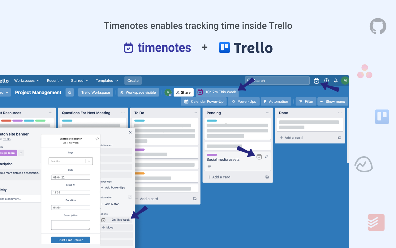 Timenotes - Time Tracker软件截图