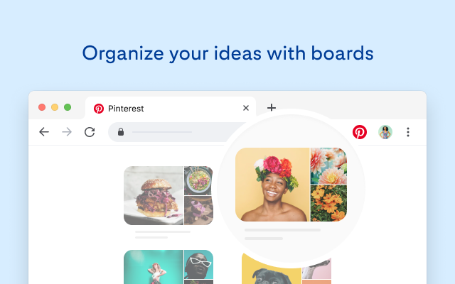Pinterest 收藏按钮软件截图