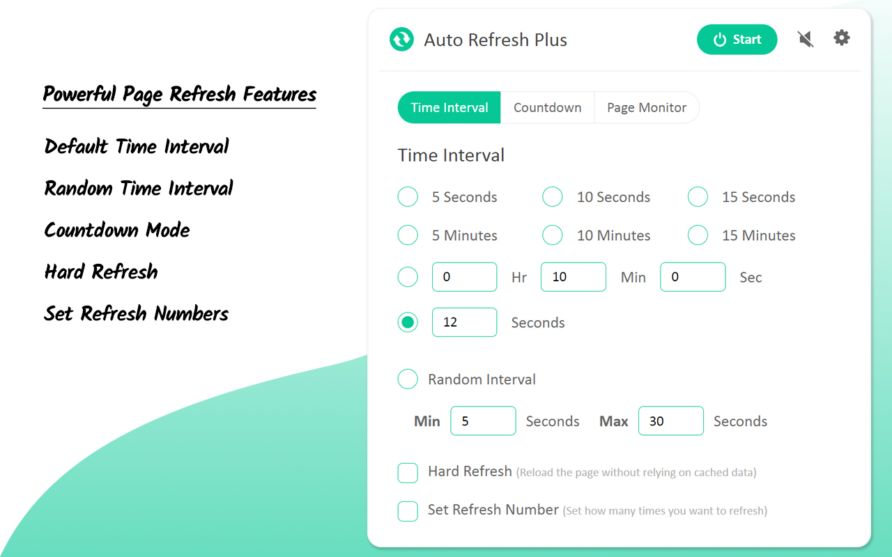 Auto Refresh Plus 自动刷新网页软件截图