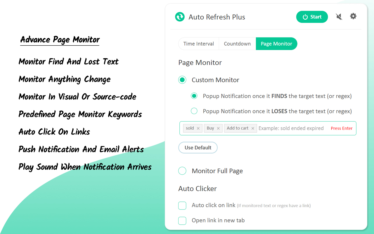 Auto Refresh Plus 自动刷新网页软件截图