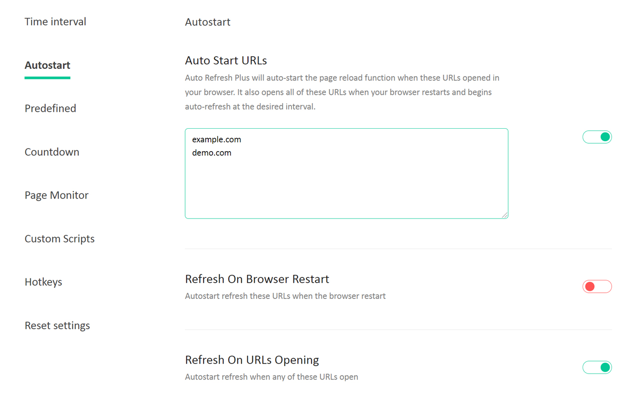 Auto Refresh Plus 自动刷新网页软件截图