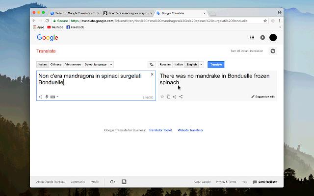 Select to Translate 翻译者软件截图