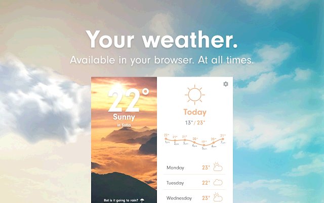 Weather 天气软件截图