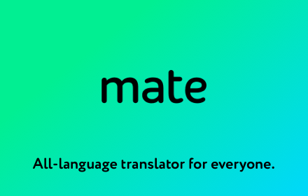 Mate Translate 翻译器 词典插件