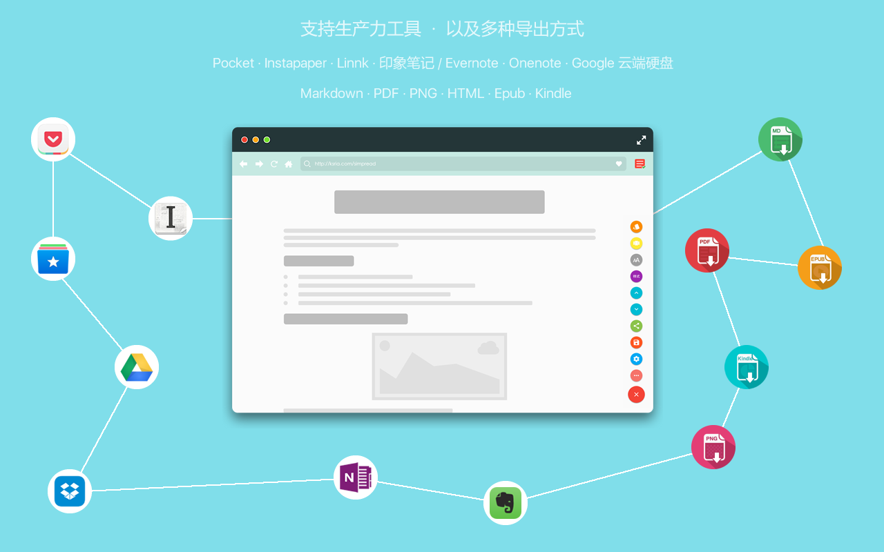 SimpRead 简悦软件截图