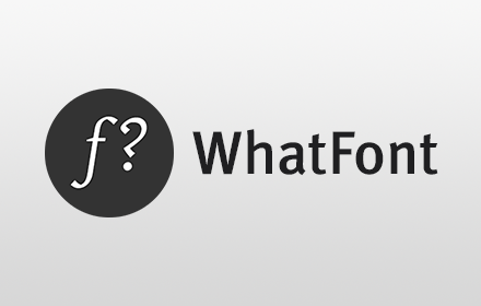 WhatFont 网页字体查看插件