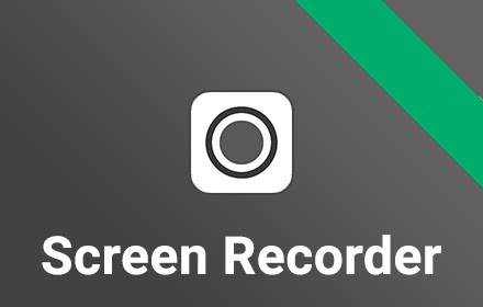 ScreenRecorder 屏幕录像插件