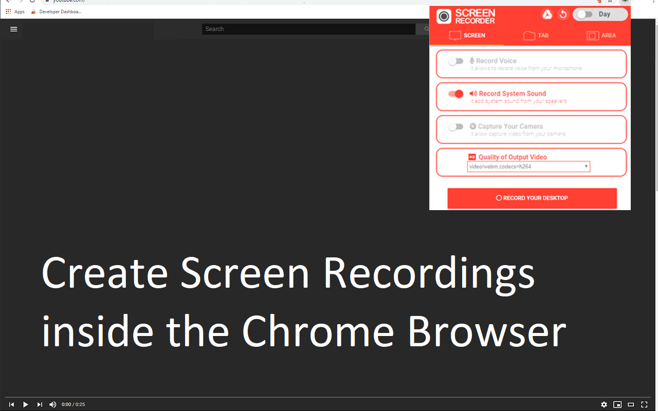 ScreenRecorder 屏幕录像软件截图