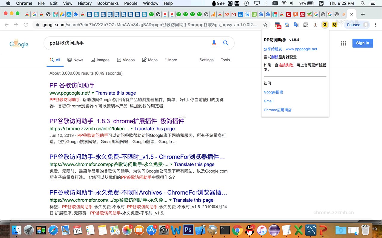 PP谷歌访问助手软件截图