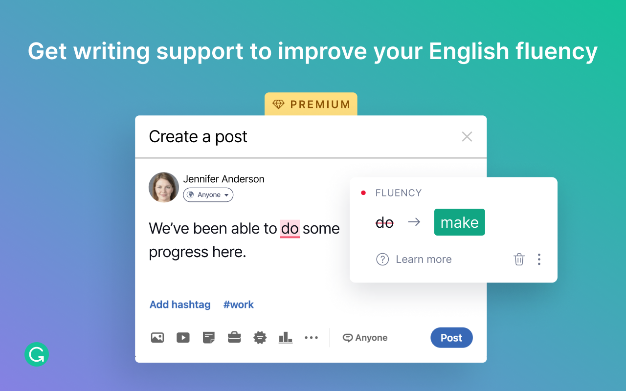 Grammarly for Chrome软件截图