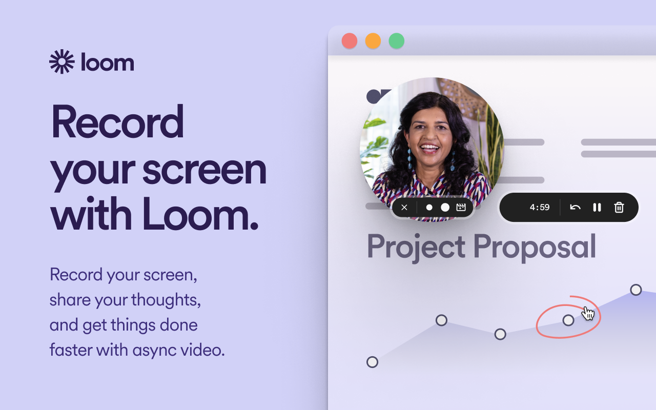 Loom Video Recorder 网页视频录制软件截图