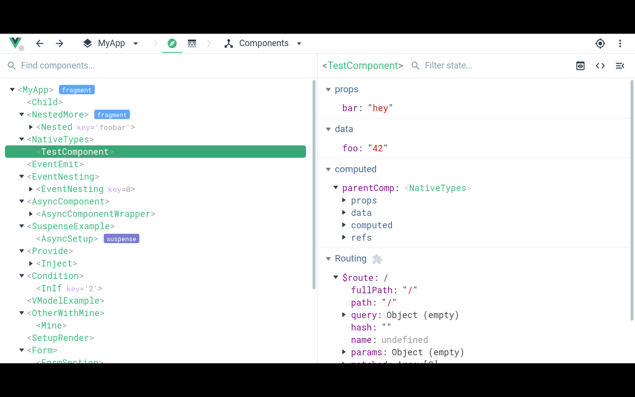 Vue.js Devtools软件截图
