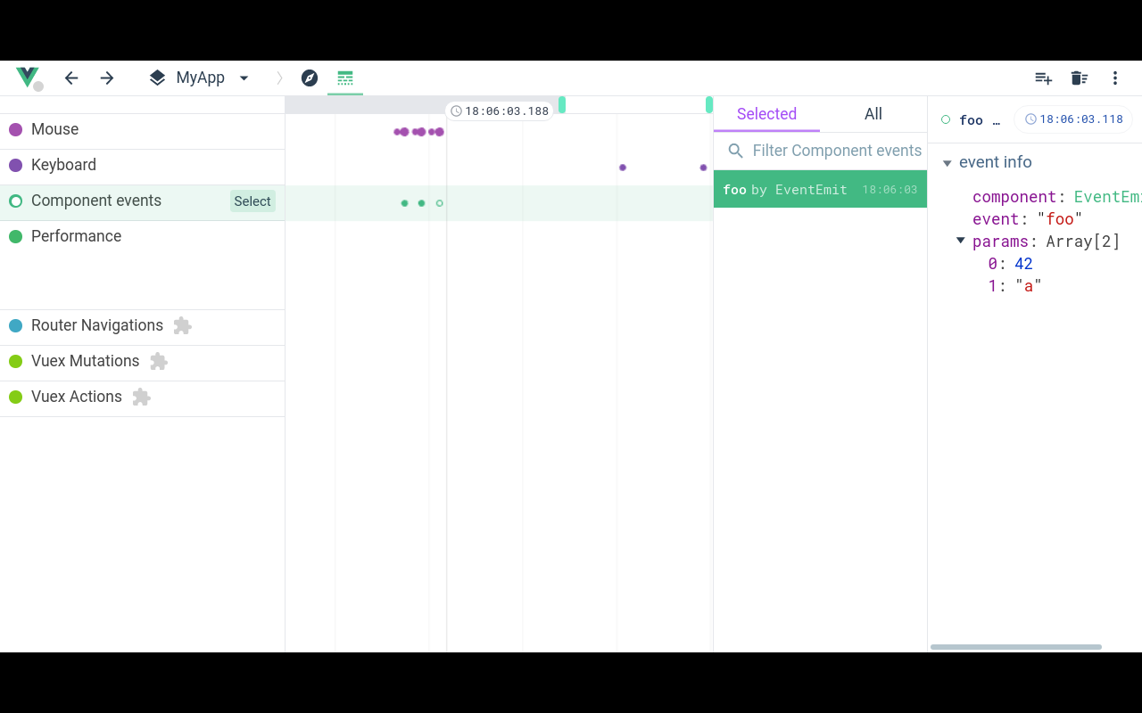 Vue.js Devtools软件截图