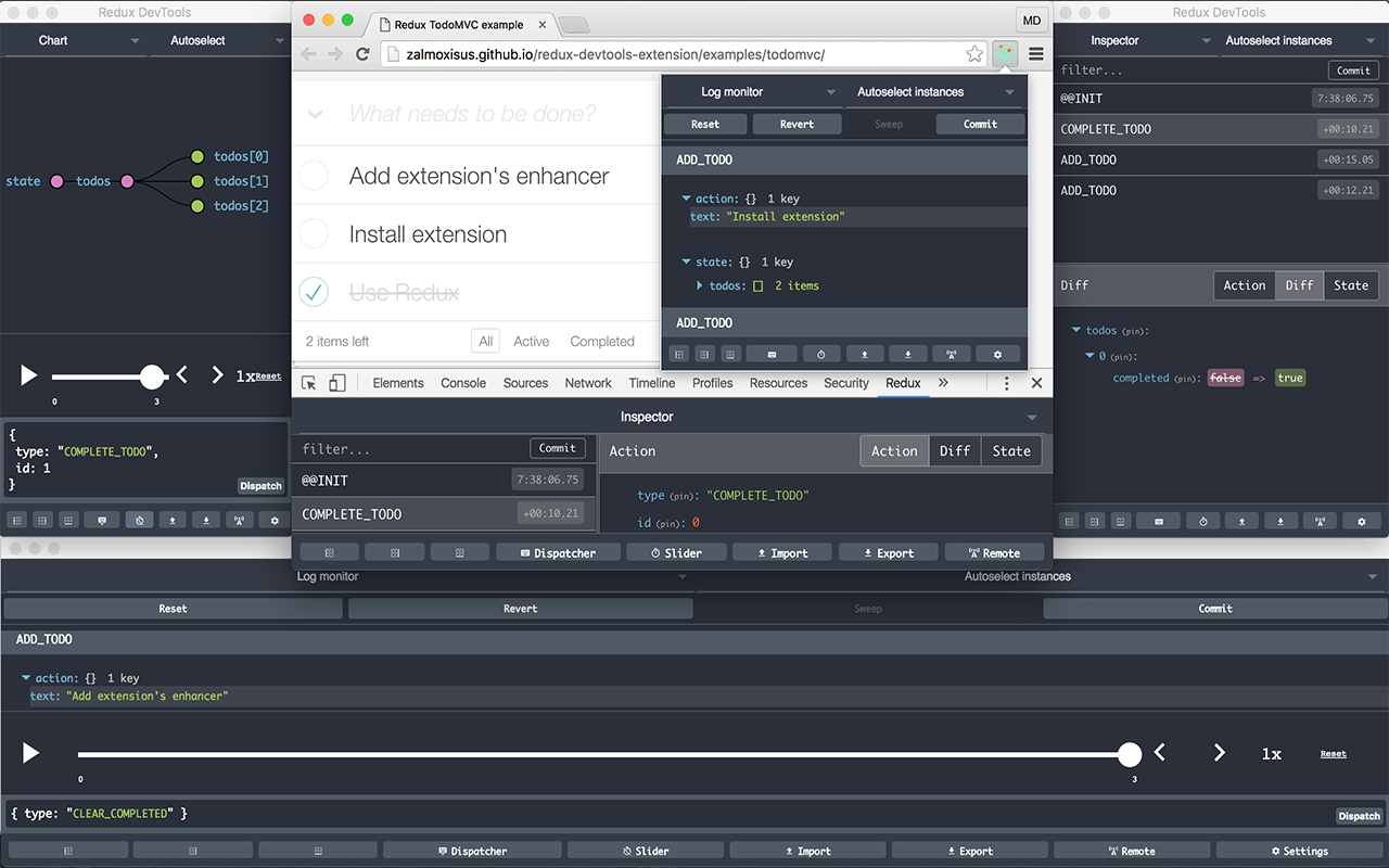 Redux DevTools软件截图