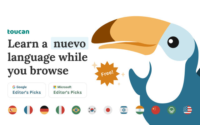 Toucan 语言学习软件截图