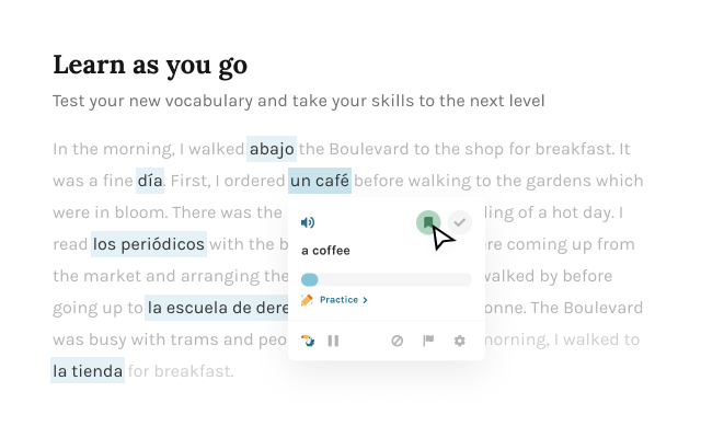 Toucan 语言学习软件截图