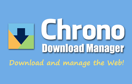 Chrono Chrome下载管理器插件