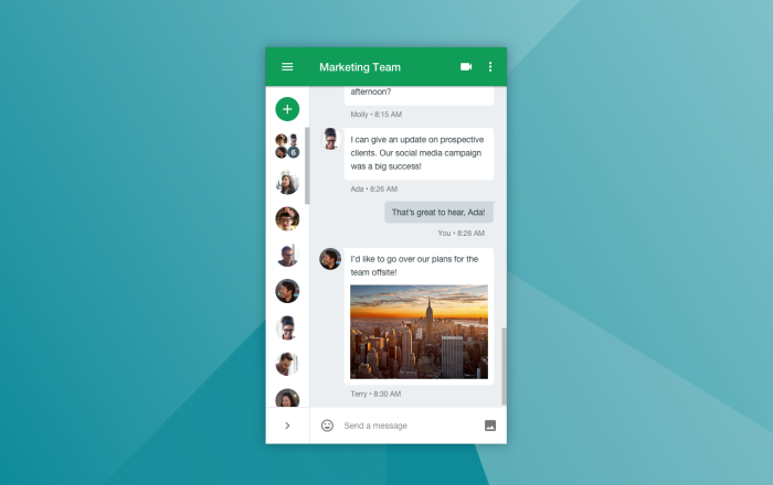 Google Hangouts 环聊软件截图
