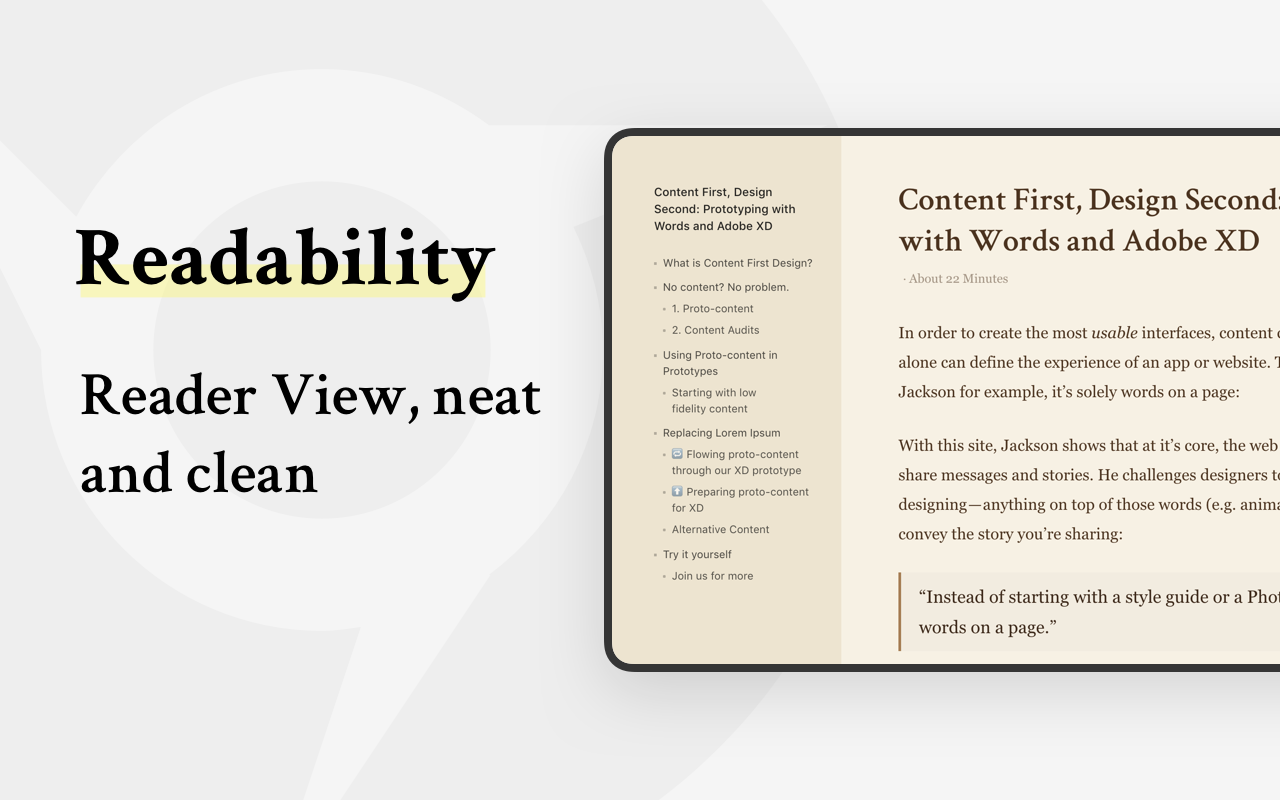 Clearly Reader软件截图