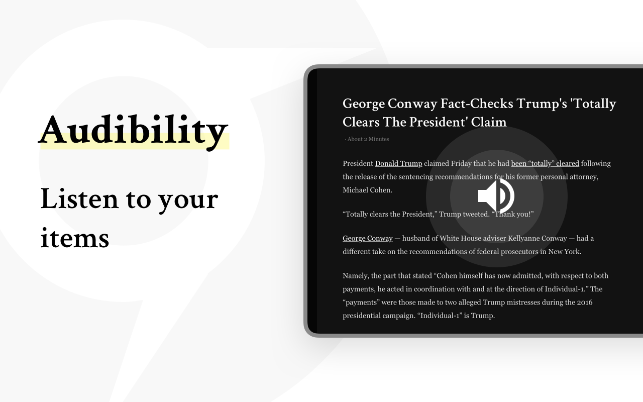 Clearly Reader软件截图