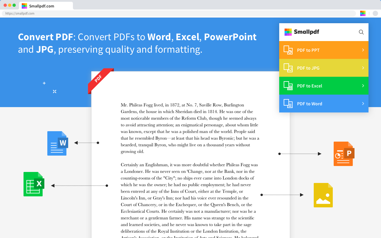 Smallpdf PDF工具软件截图