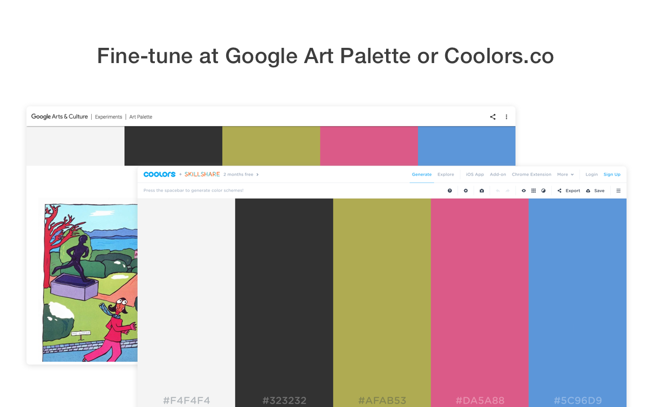 Site Palette 提取配色软件截图