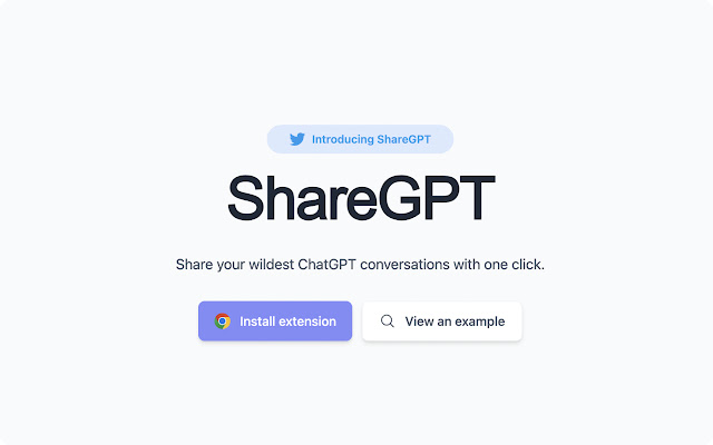 ShareGPT插件