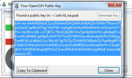添加 SSH 密钥