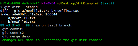 Git Diff