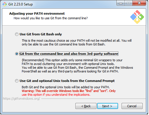 在Windows上安装Git