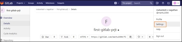 GitLab SSH 密钥