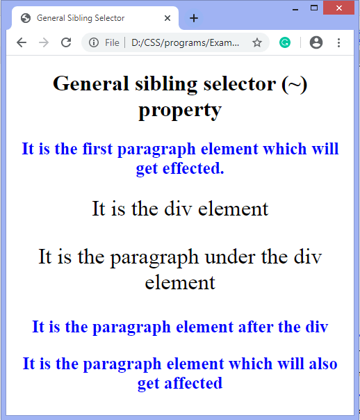  CSS Combinators