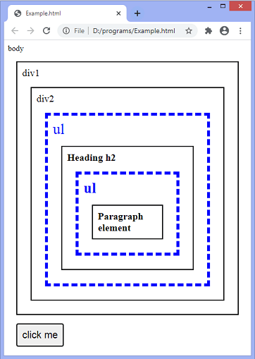 jQuery find()method