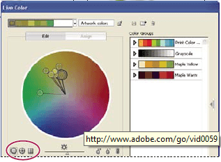 在Adobe Illustrator中的颜色