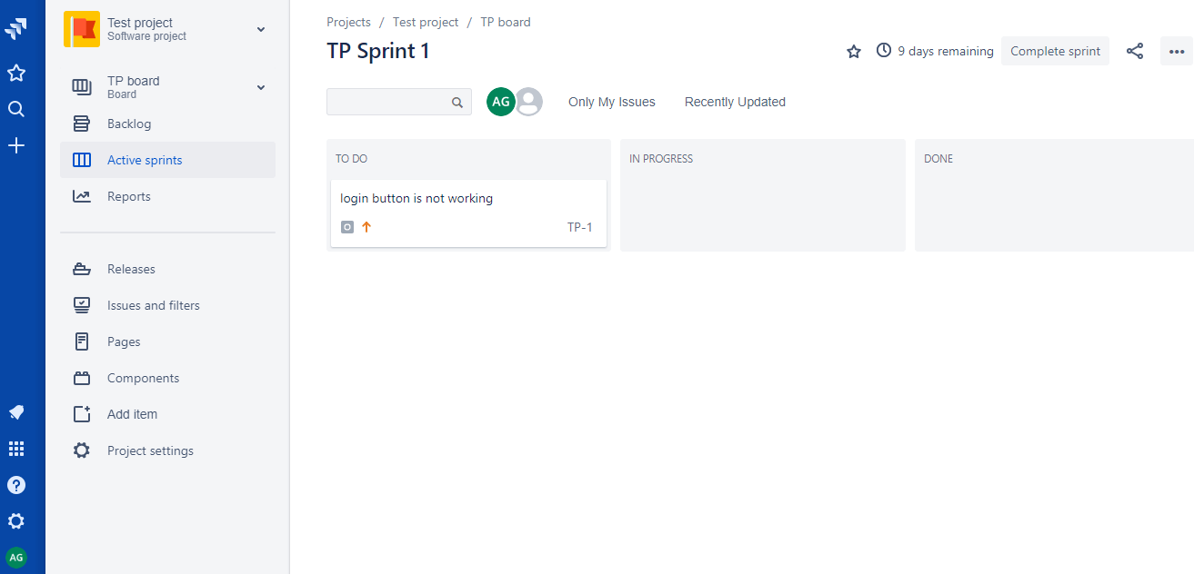 Jira Board
