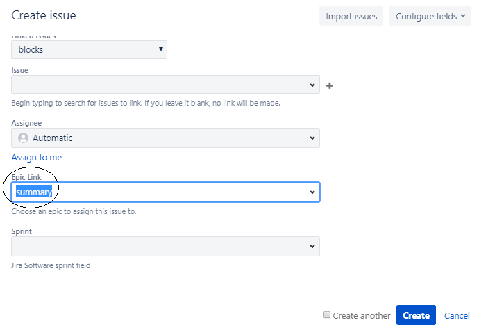 Jira Epic