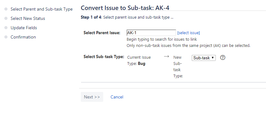 JIRA Issues