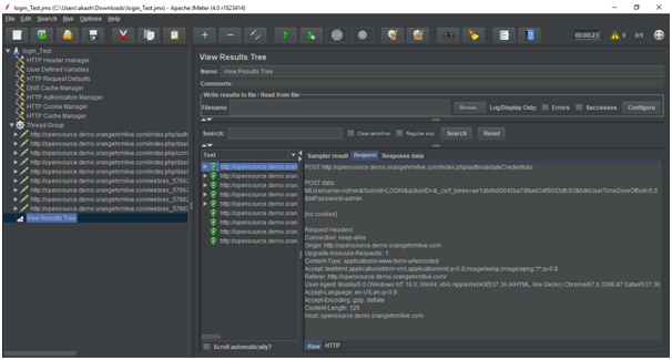 JMeter 录制登录测试