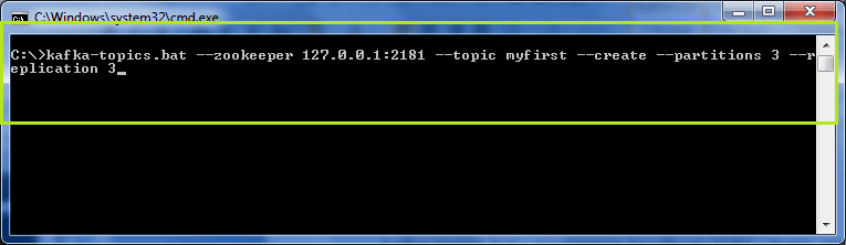 Creating Kafka Topics