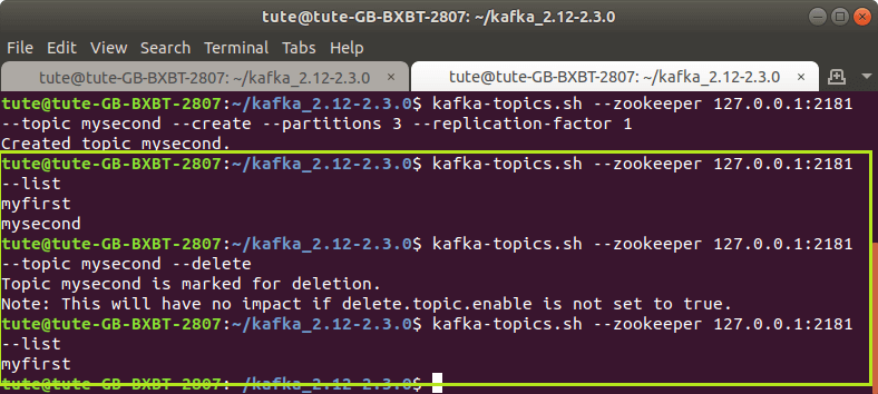 Creating Kafka Topics